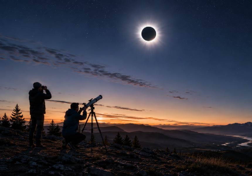 El Sol se luce: ciencia, eclipses y efectos especiales